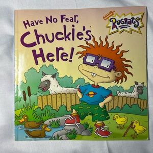 Vintage Rugrats Book Have No Fear Chuckie’s Here Sarah Willson PB Nickelodeon